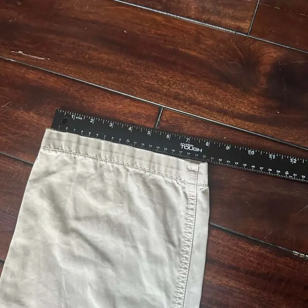 Vintage 90s Polo Ralph Lauren Relaxed Baggy Chino Pants Beige 35x30